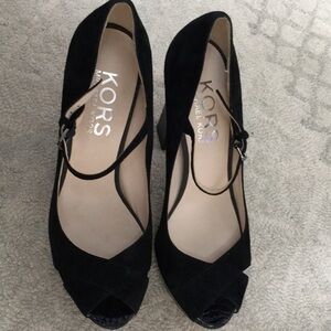 Black KORS Michael Kors heels